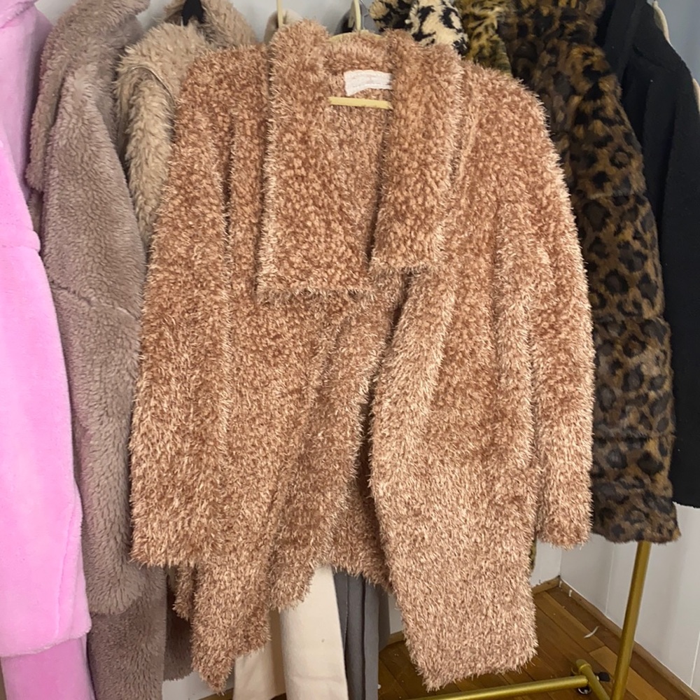 Fluffy fuzzy cardigan spool 72